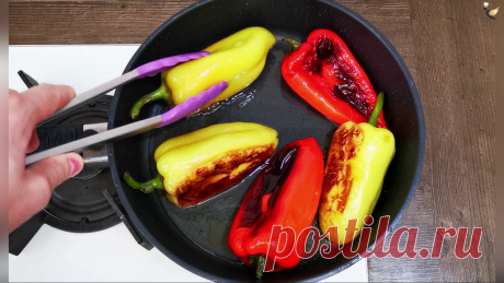 Друзья из Сочи рассказали как приготовить очень вкусный перец «по-армянски». Теперь готовлю также и всегда мало, делюсь рецептом | MEREL | KITCHEN | Яндекс Дзен