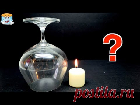 What You Can Do From A Glass And A Candle