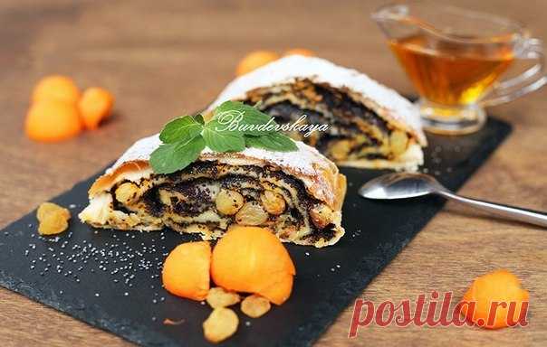 Божественно вкусный рулет с тыквой и маком — Фактор Вкуса