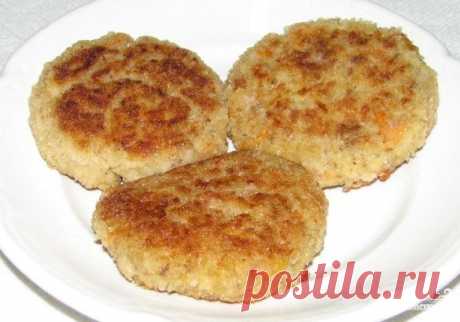 Котлеты без мяса - пошаговый кулинарный рецепт на Повар.ру