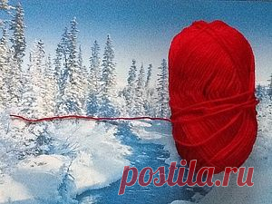 Как вязать в три нити с одного мотка