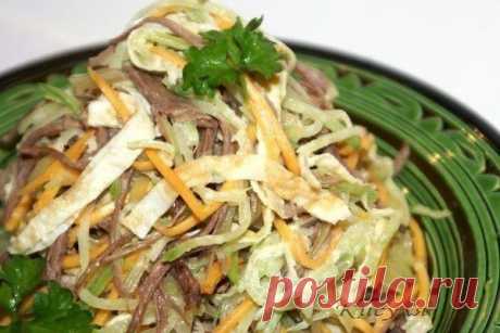 Мясной салат &quot;Загадка&quot;