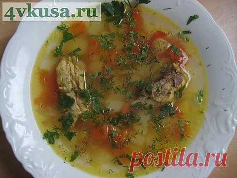 Рыбный суп, золотой. | 4vkusa.ru