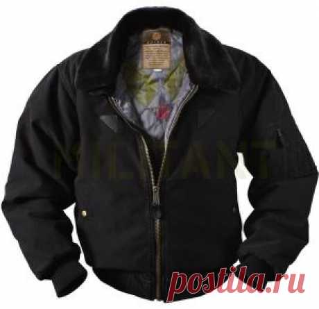 Куртка Rothco B-15A Vintage Black | Армейский магазин Милитант: Военная форма и камуфляж | Лучшие цены, доставка по России и Москве