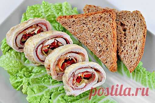 Нежнейшие куриные роллы