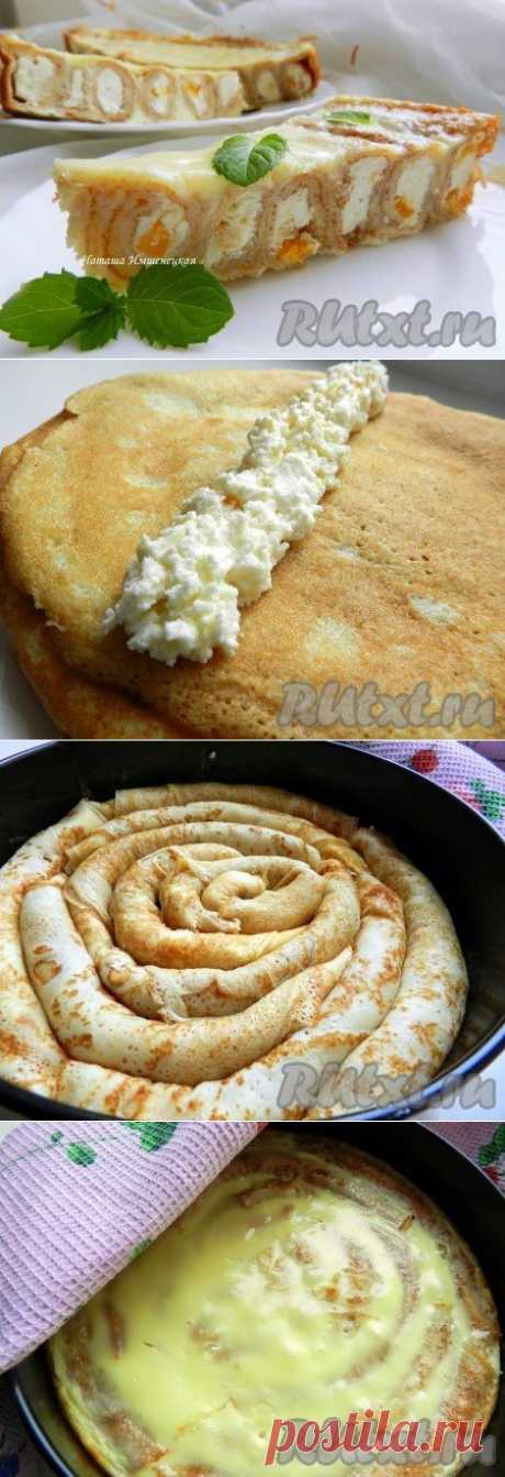 Блинный пирог (рецепт с фото) | RUtxt.ru