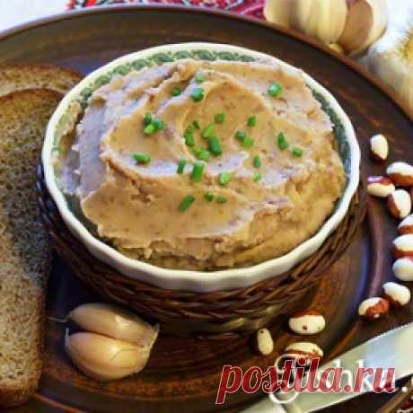 Рецепт очень вкусного паштета из фасоли