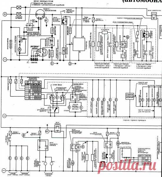 Схема электропроводки nissan pathfinder