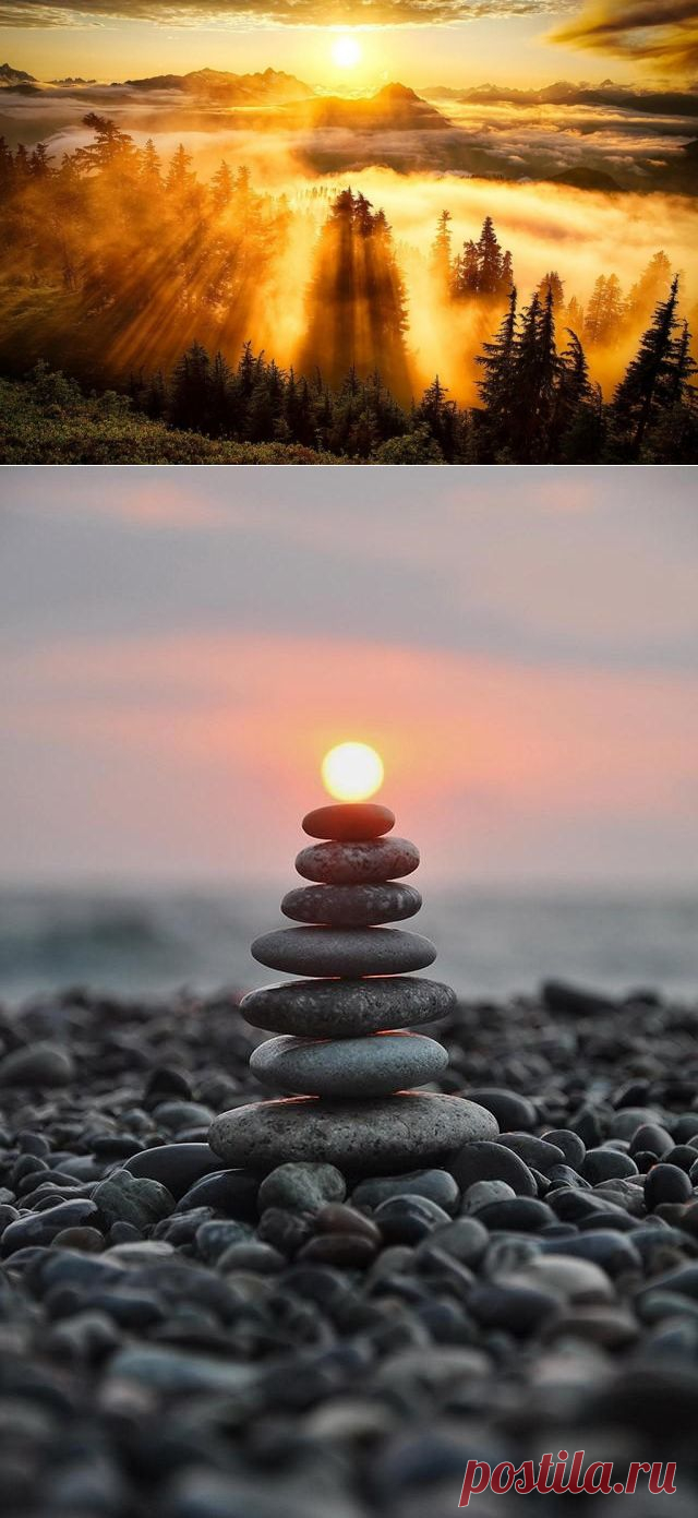 15 завораживающий фотографий рассветов и закатов