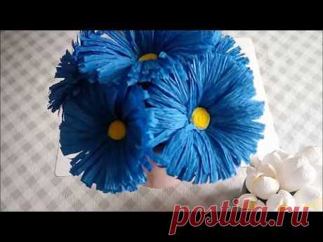 ŁATWY KWIATEK Z KREPINY | EASY CREPE PAPER FLOWER