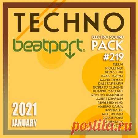 Beatport Techno: Electro Sound Pack #219 (2021) Премьера нового 219-го микстейпа Beatport от самых востребованных европейских диджеев, в который вошли отличные композиции в стиле техно и электро минимала. Вас ждет отличный треклист из 100 оригинальных композиций электроники, каждая из которых выполнена в уникальном выдержанном классическом