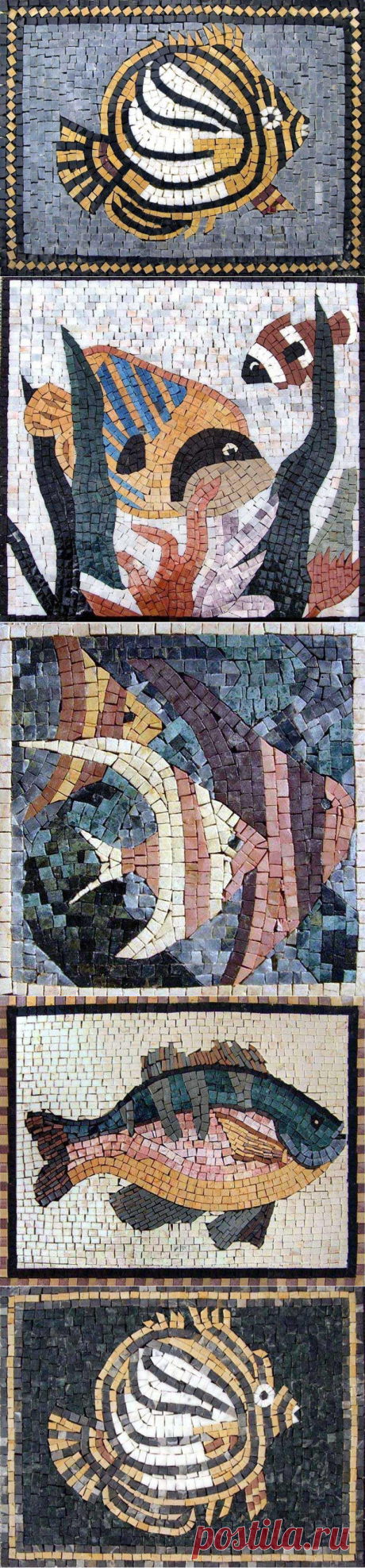 Bear Marble Mosaic | Animals | Mozaico