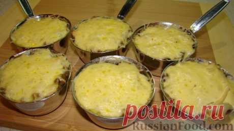 50 рецептов жульена с курицей и грибами
