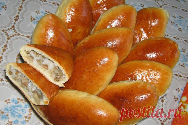 Вкусные, быстрые, сытные домашние пирожки 