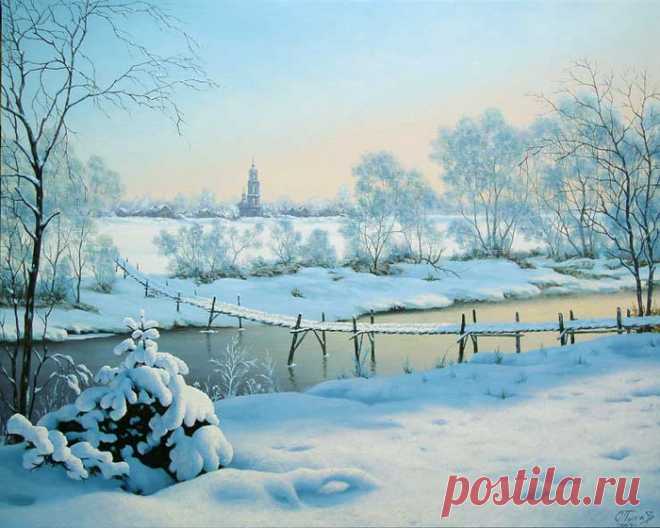 Зимние мотивы Олега Потаса