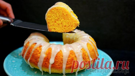 Всегда нарасхват! Вкусный и ароматный кекс к чаю
