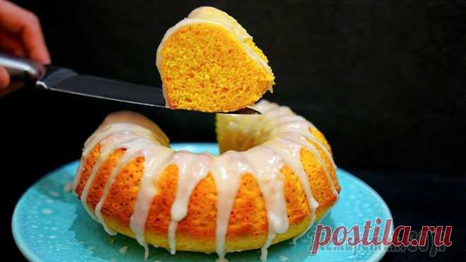 Всегда нарасхват! Вкусный и ароматный кекс к чаю