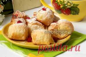 Изумительные слойки с заварным кремом. Вкуснейшее объедение! Хорошо пойдет  чаем! Читаем! Готовим! Комментируем и ставим лайки!