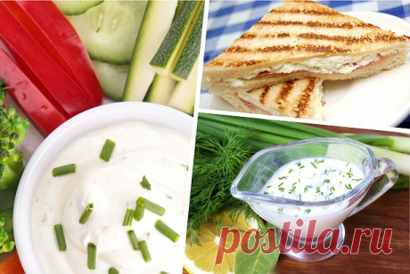 5 вкуснейших соусов с йогуртом