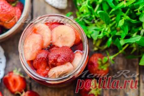 Варенье из клубники с бананом, рецепт