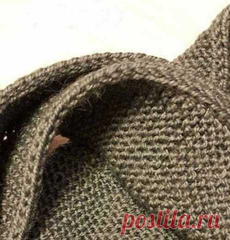 Вязание&gt;Как сделать плотной и красивой кромку вязаного изделия