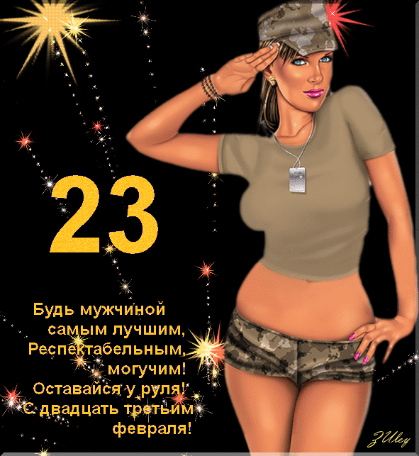 Мужчины, дорогие вы наши! Поздравляю с праздником 23 февраля! Пусть все сложится!