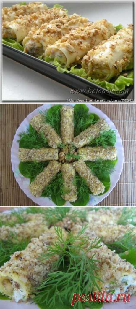 Сырные трубочки