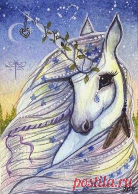 ACEO Angel Eyes by DawnUnicorn on DeviantArt
