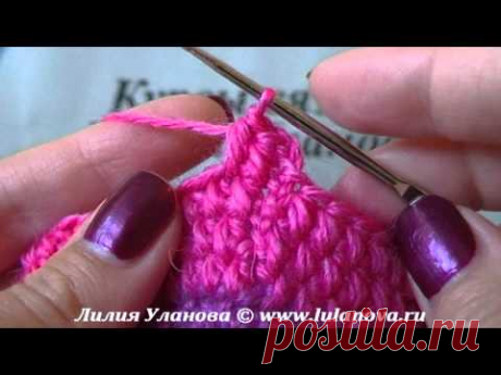 Рукав Крючком Вкруговую