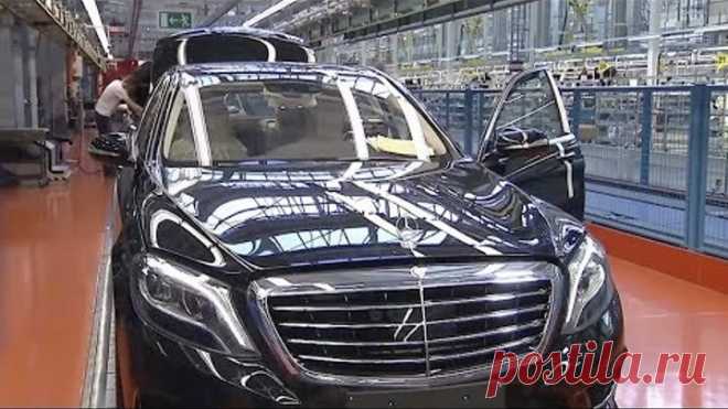 Так собирают Ваш Mercedes-Benz S класс и G класс