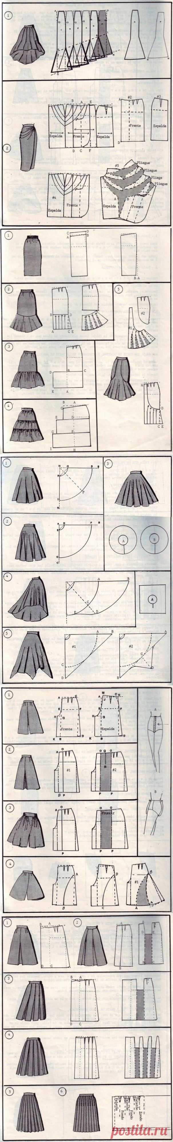 37 способов сшить юбку