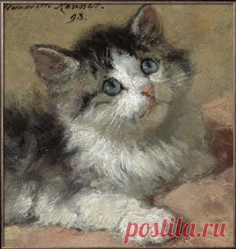 ♥ღ♥Милейшие мурлыки на картинах художницы, которая 30 лет рисовала только котиков♥ღ♥