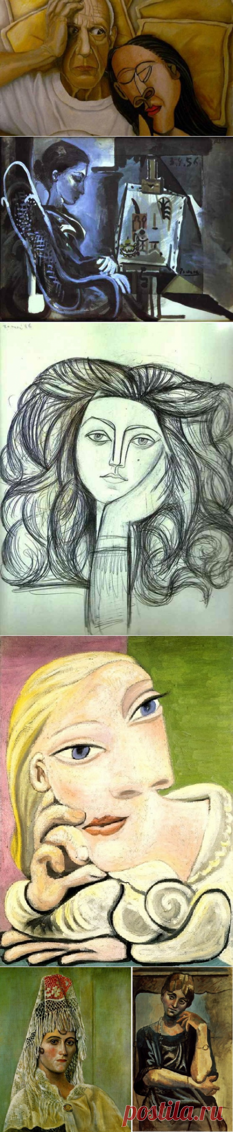 Семь главных женщин Пабло Пикассо в реальности и на портретах художника