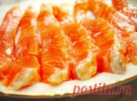 Маринованная красная рыба (маринад) » Рецептико