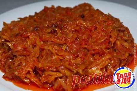Очень вкусная тушеная капуста