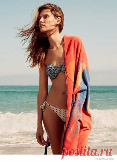 Итальянская модель Бьянка Балти (Bianca Balti) украсила онлайн-издание Net-a-Porter The Edit. ФотографиУолш (Hilary Walsh). / Модное Настроение