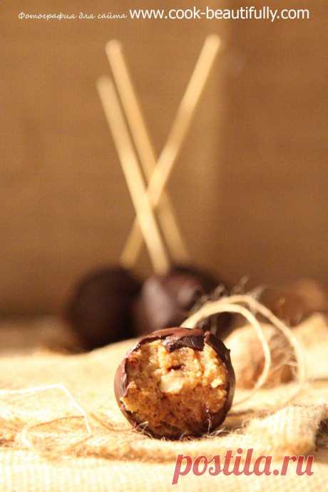 Кейк попсы рецепт с миндалем (Traditional Cake Pops)