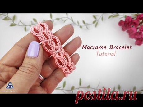 MACRAME BRACELET TUTORIAL - Double Celtic Pattern