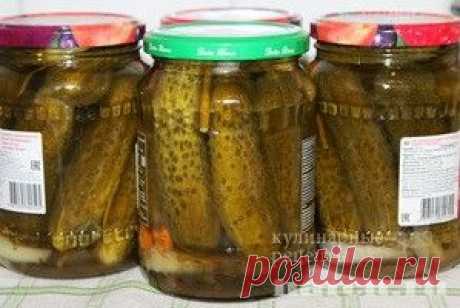 Кисло-сладкие огурчики «Столичные»