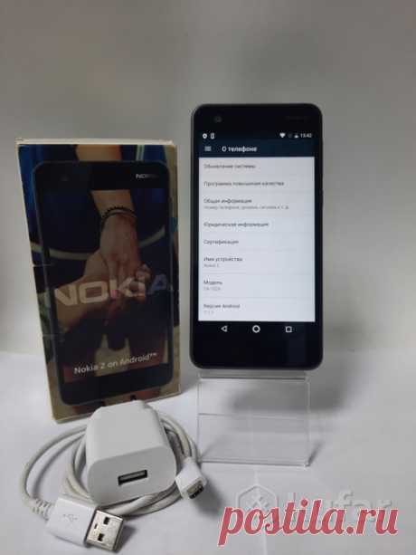 Смартфон Nokia 2 Dual SIM, цена 119 р. купить в Могилевской области на Куфаре - Объявление №116175675