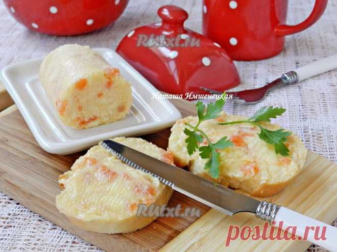 Рецепт икорного масла