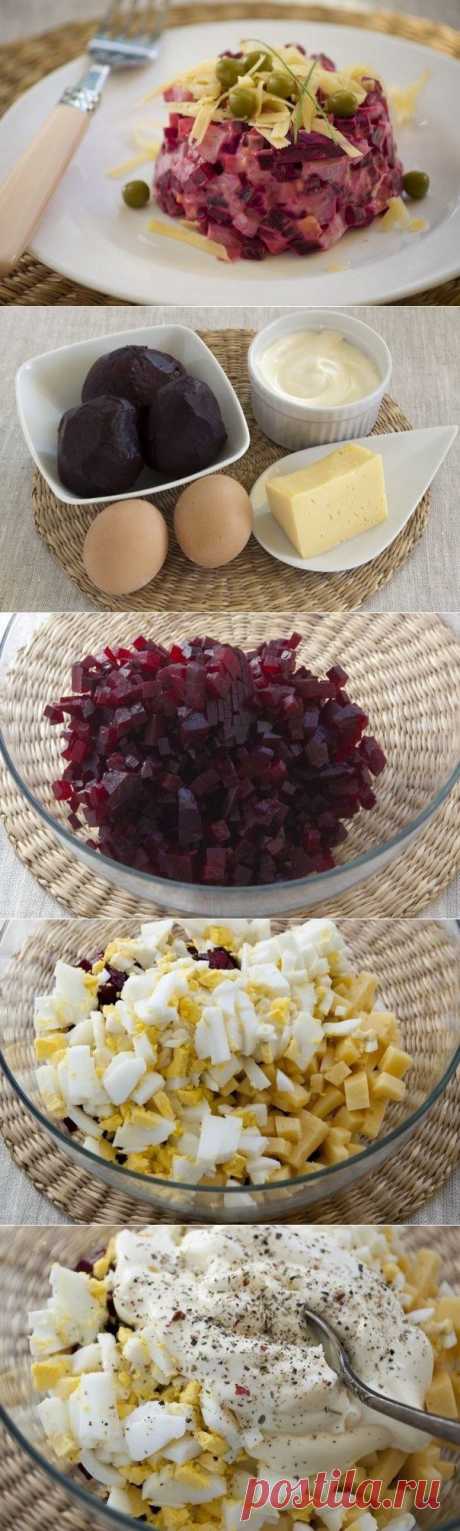Как приготовить салат свекольный. - рецепт, ингридиенты и фотографии