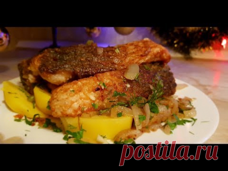 Золотая рыбка по-цыгански. Жареный карп. Gipsy cuisine.
