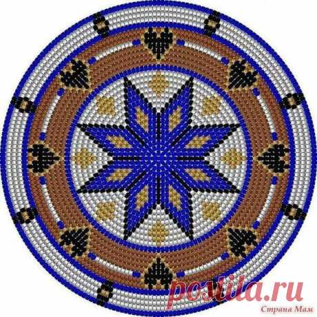 Круглые схемы для жаккарда крючком