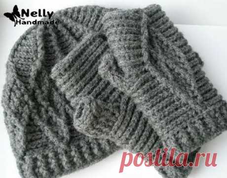 Nelly Handmade: Hat and mitts for my beloved