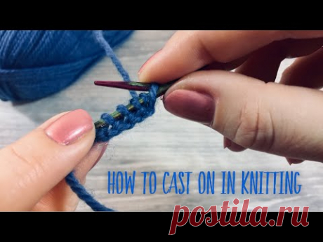 ПОТРЯСАЮЩИЙ СПОСОБ НАБОРА ПЕТЕЛЬ N2 СРАЗУ ОТ КЛУБКА! / HOW TO CAST ON IN KNITTING