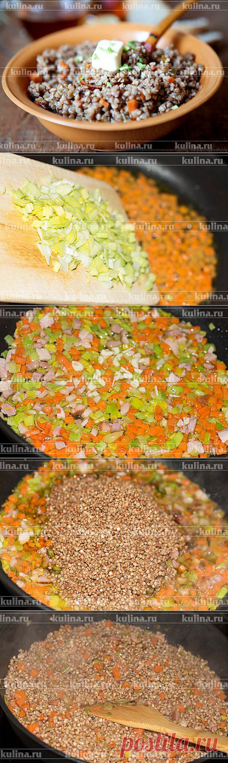 Гречка с овощами – рецепт приготовления с фото от Kulina.Ru