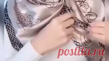 Как повязать красиво платок | OK.RU