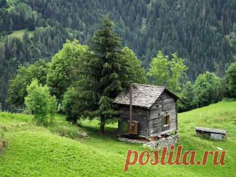 Мечта интроверта: ультра-современная хижина посреди Альп (8 фото)