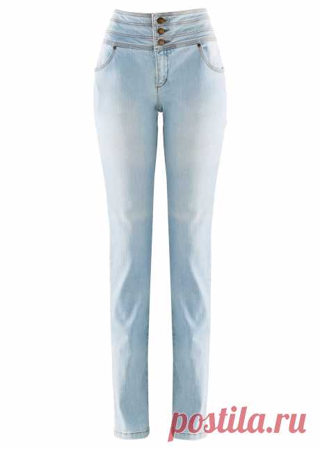Джинсы, низкий рост (K) желтый - John Baner JEANSWEAR купить онлайн - bonprix.ru
